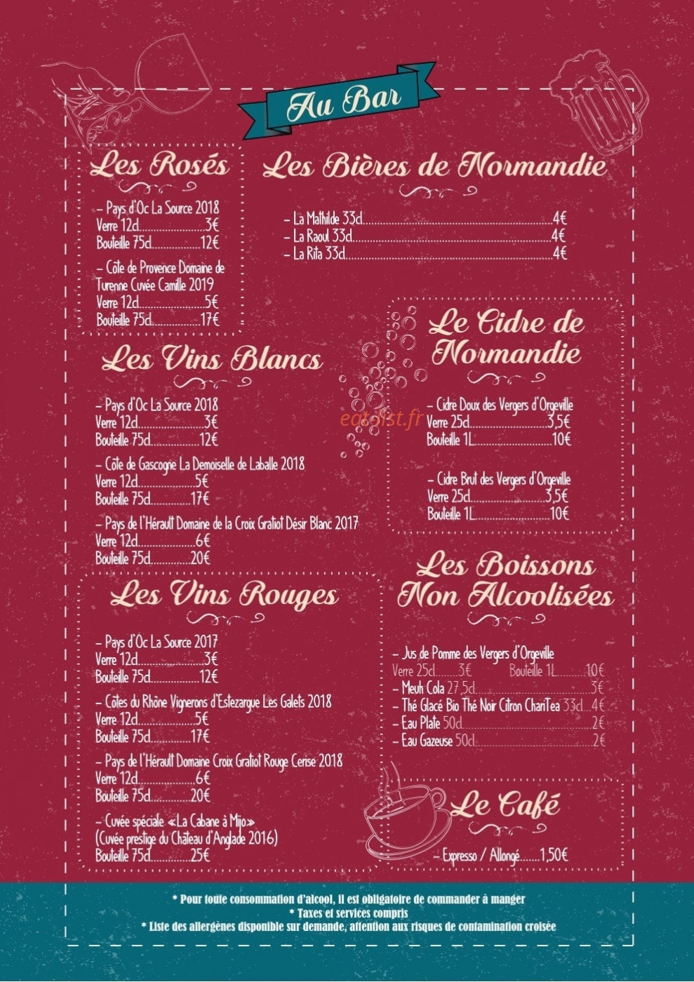 La Cabane à Mijo — carte page 2