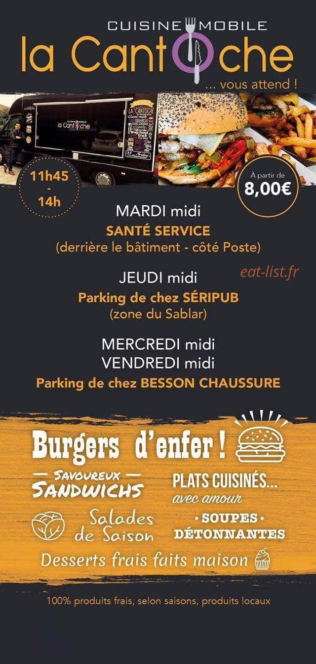 La Cantoche - Food Truck à Besson, Dax - menu et photos