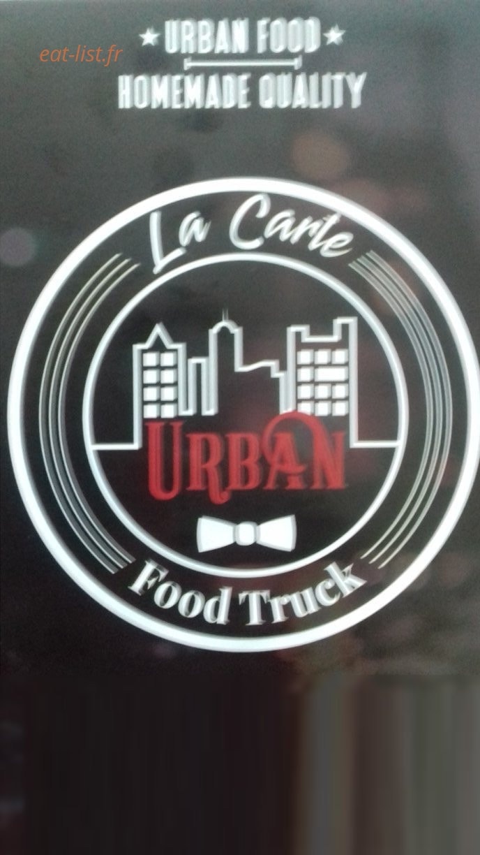 La Carte Urban — carte page 1