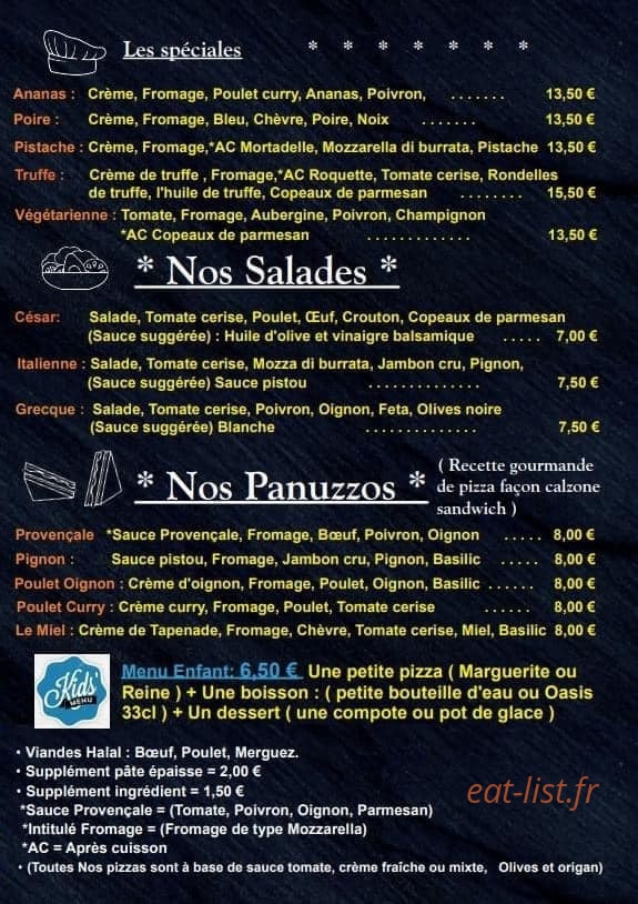 La Casa Gourmet — carte page 3