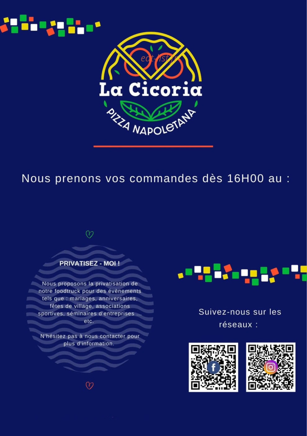 La Cicoria — carte page 1