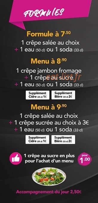 La crêpe qui roule — carte page 2