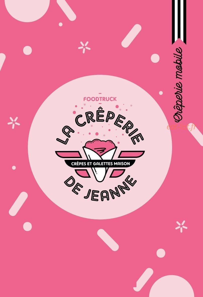 La Crêperie De Jeanne — carte page 1