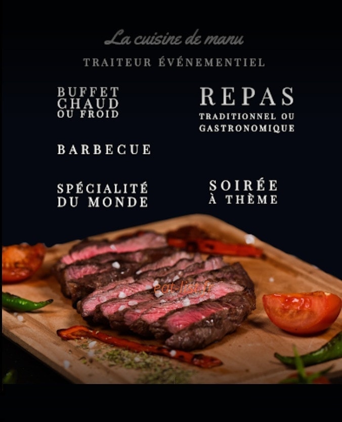 La Cuisine de Manu — carte page 1