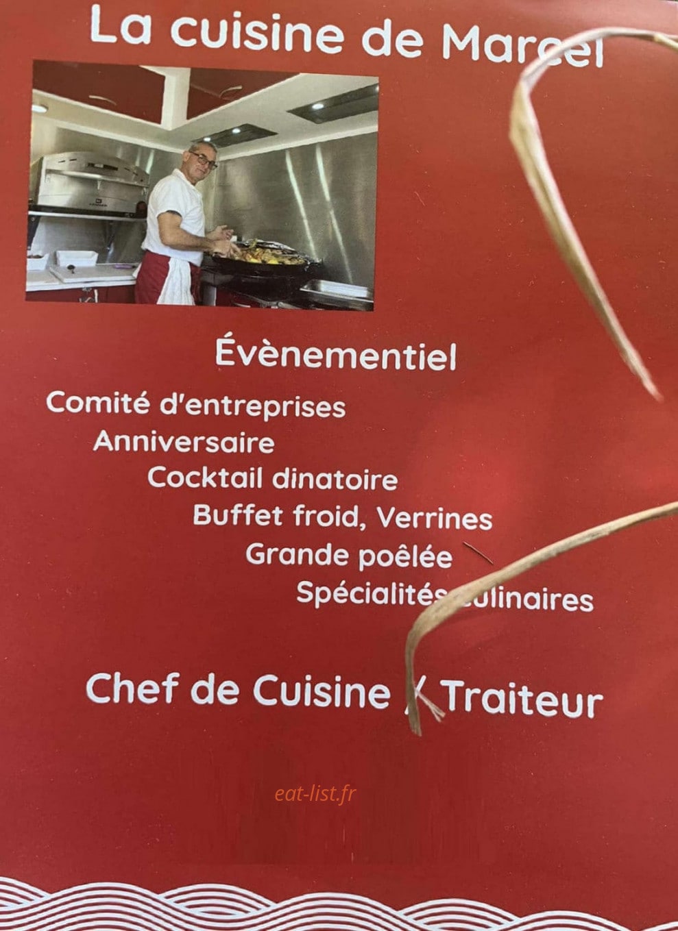 La cuisine de Marcel — carte page 2