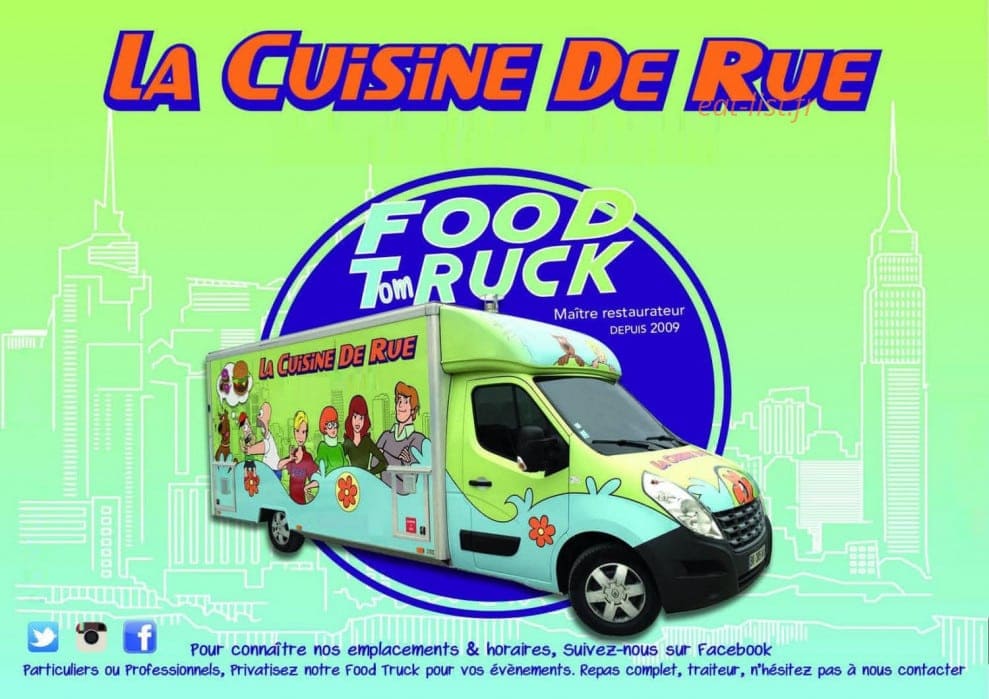 La Cuisine de Rue — carte page 1