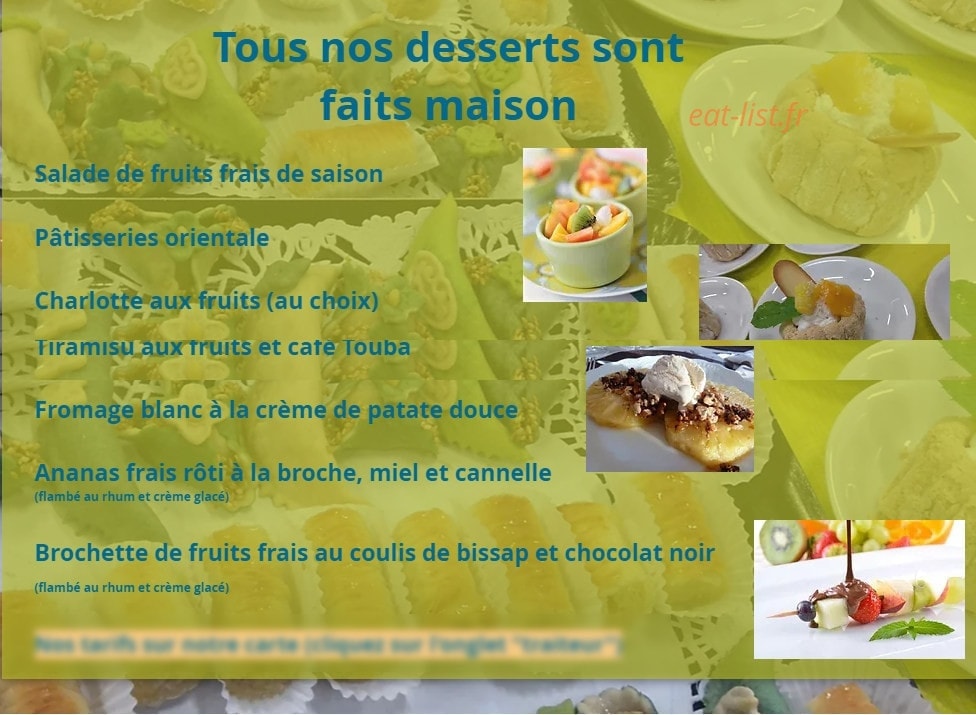 La Dibiterie — carte page 2