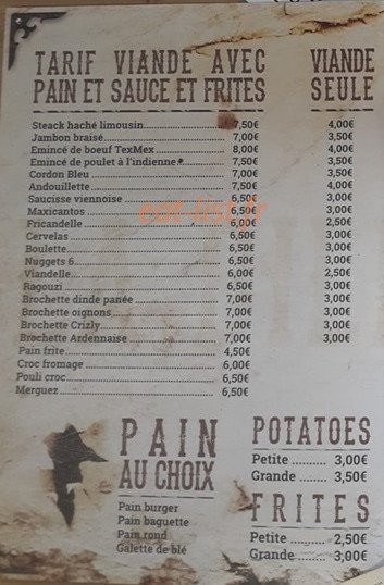 La Diligence — carte page 2