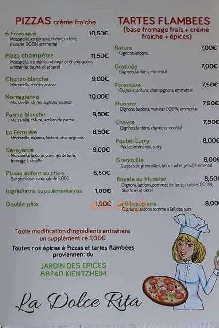 La Dolce Rita — carte page 2