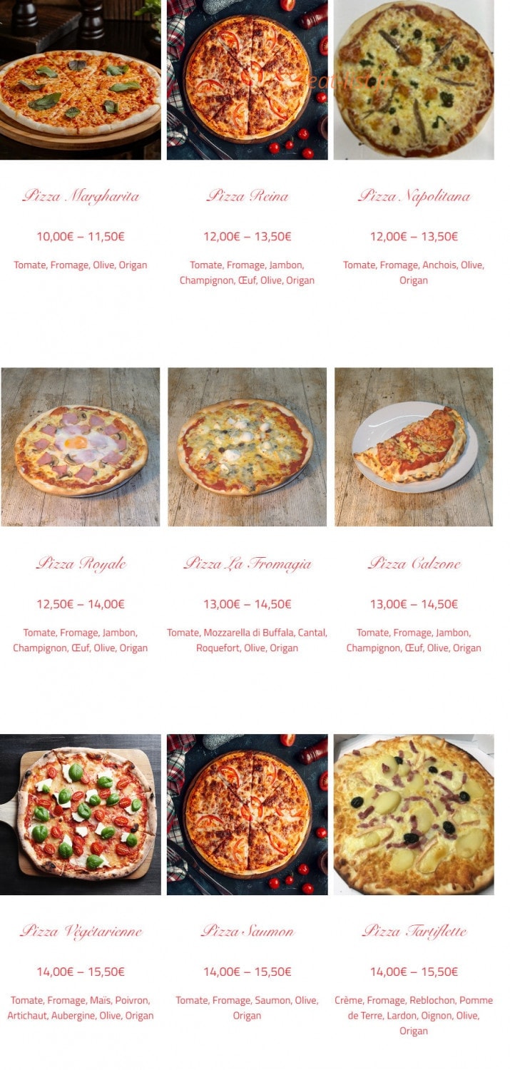 La Famiglia — carte page 1