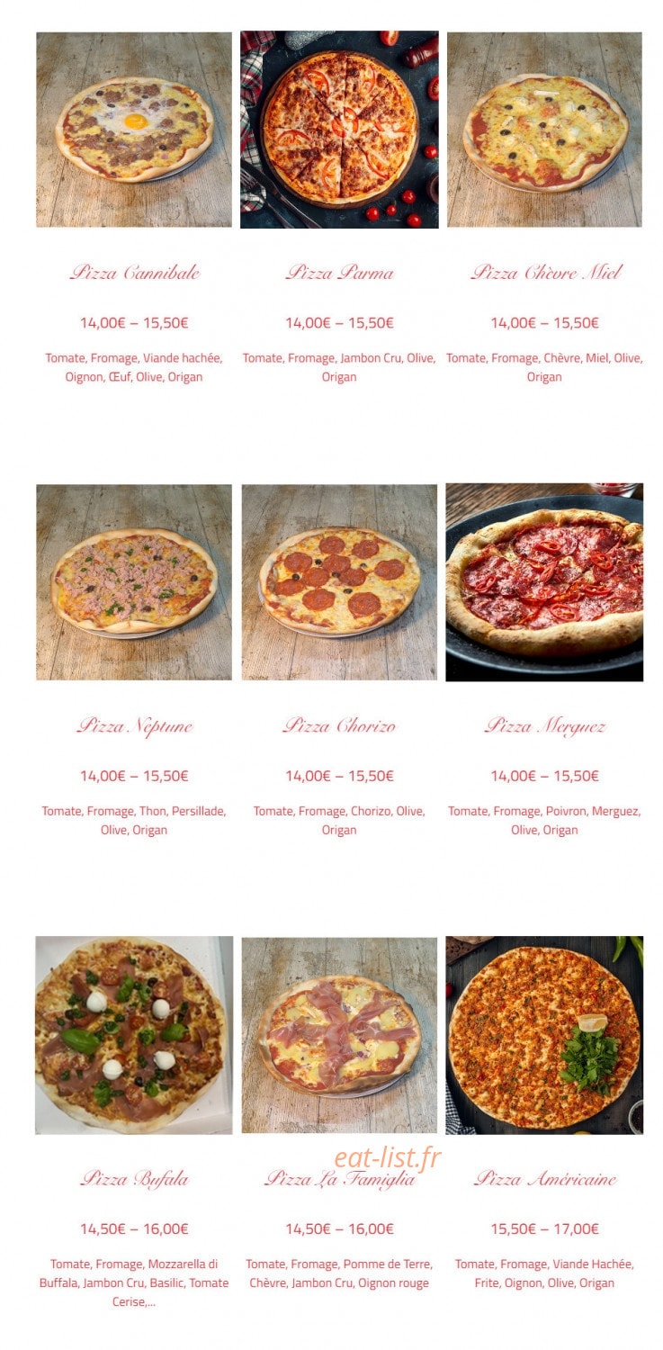 La Famiglia — carte page 2