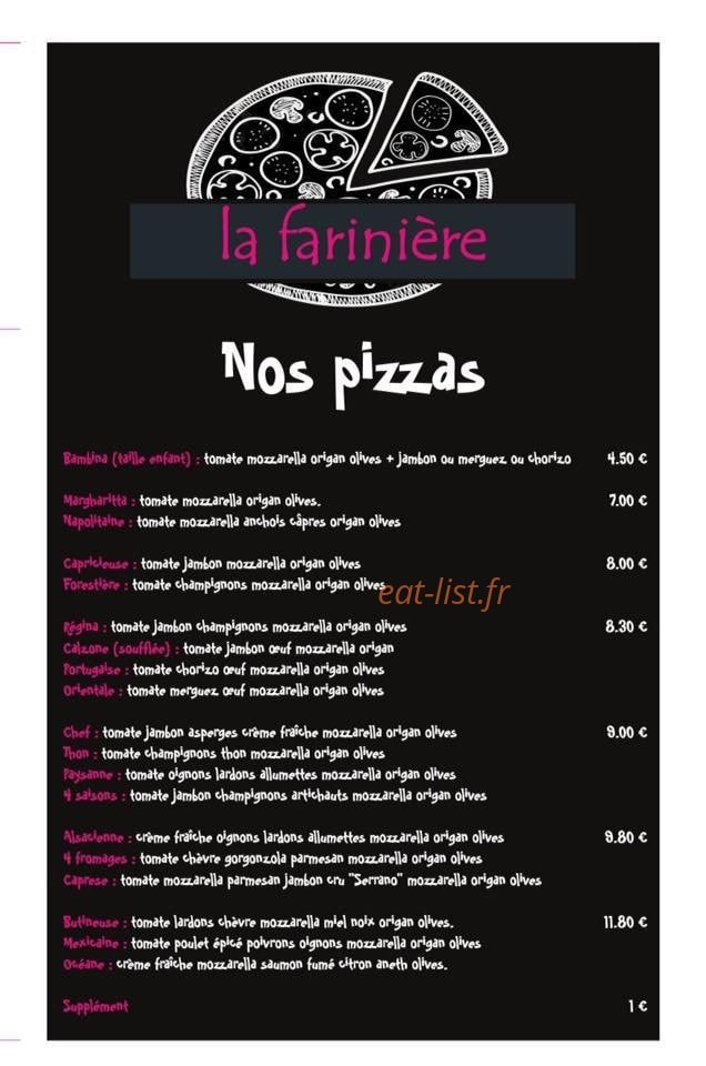 La fariniere — carte page 2