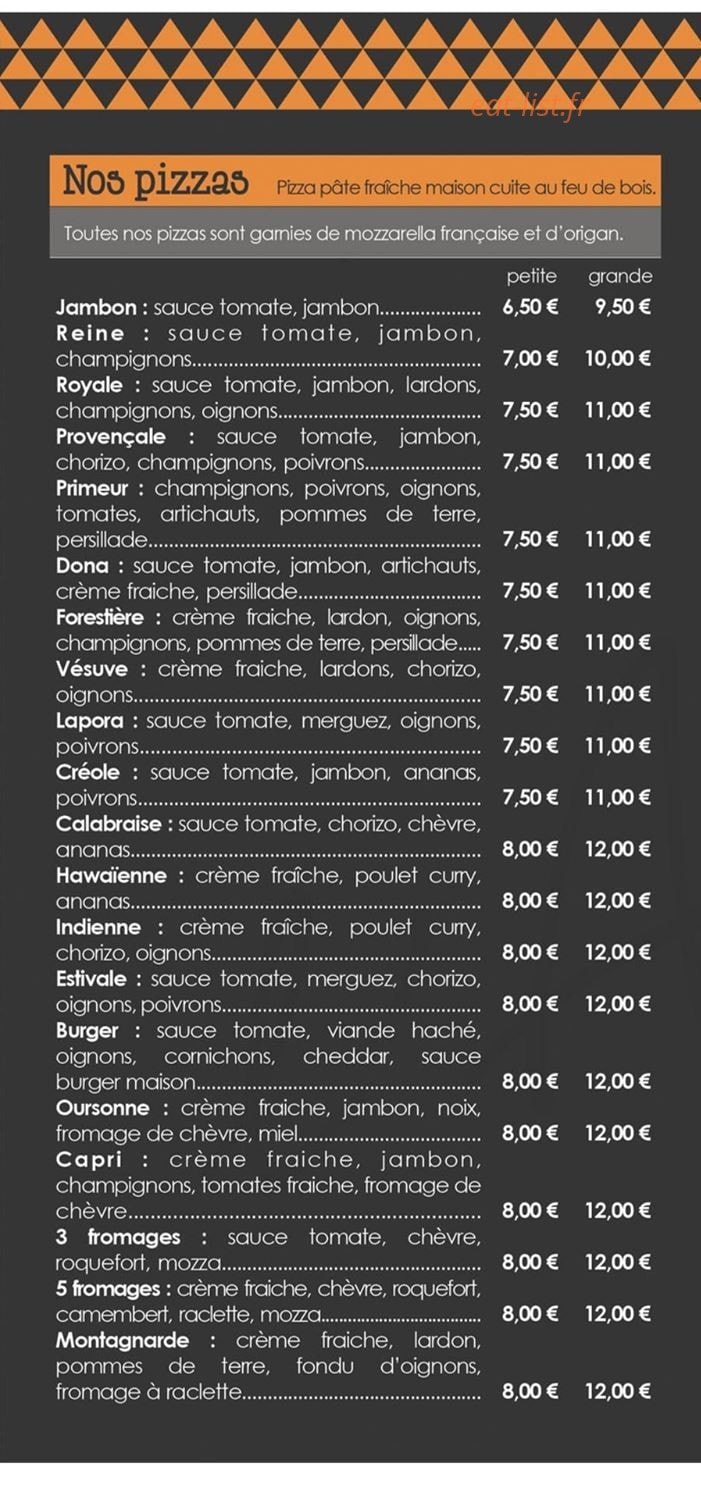 La Fine Goule — carte page 1