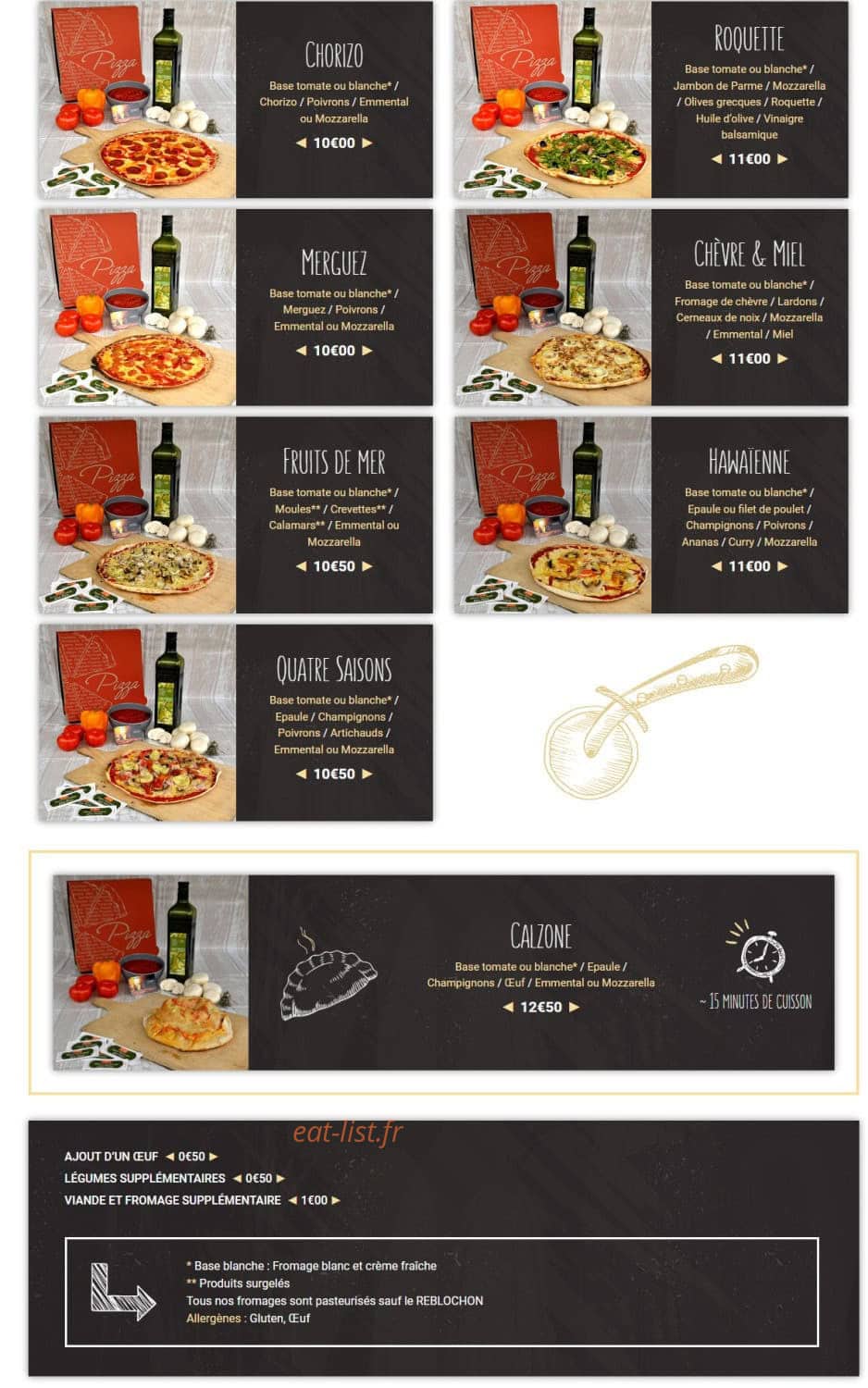 La Flambée Bruno — carte page 3