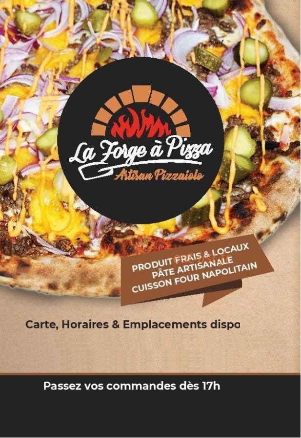 La Forge à Pizza — carte page 1