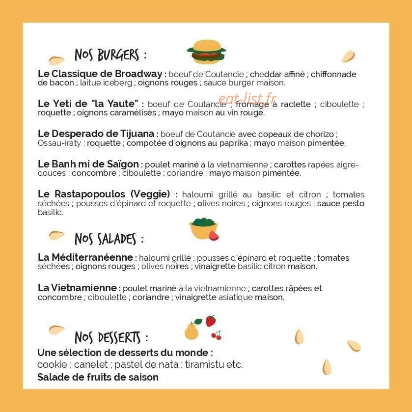 La Fourgonnette — carte page 2