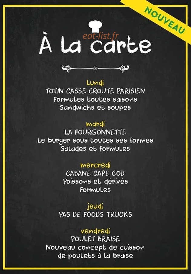 La Fourgonnette — carte page 1