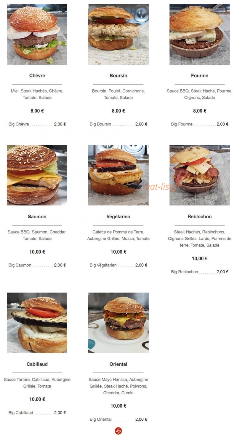 La Fringale — carte page 5