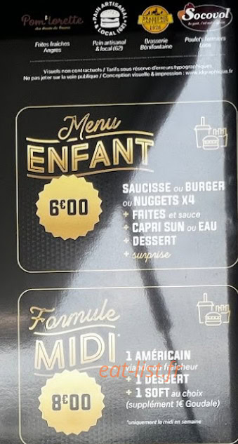 La frite 5 étoiles — carte page 5