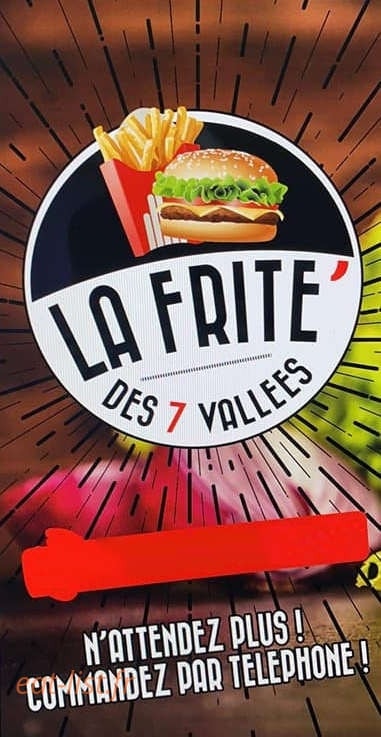 La frite des 7 vallées — carte page 1