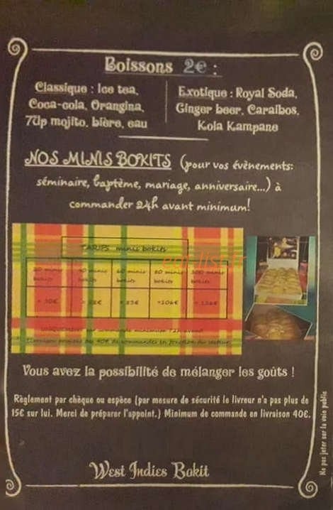 La Friterie Retro — carte page 4