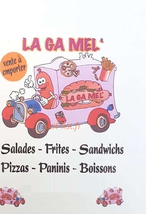 La Ga Mel' — carte page 1