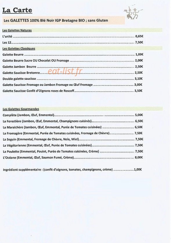 La Galet'rit — carte page 1