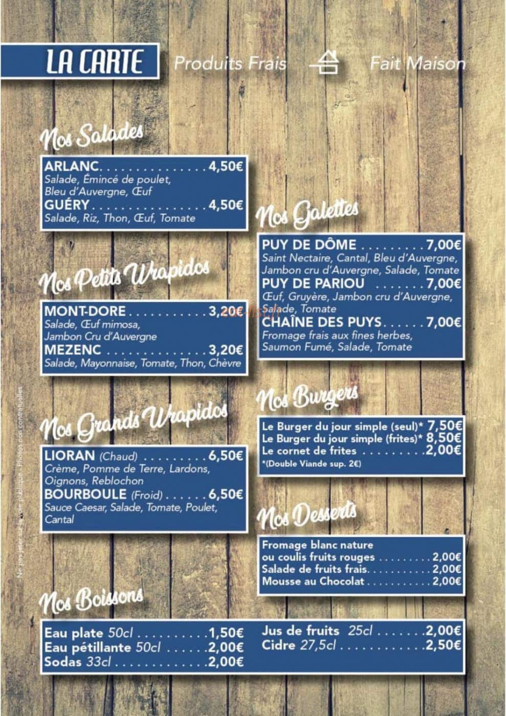 La galette Bougnate — carte page 4