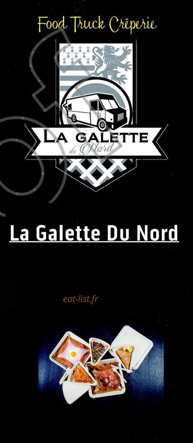 La Galette du Nord — carte page 1