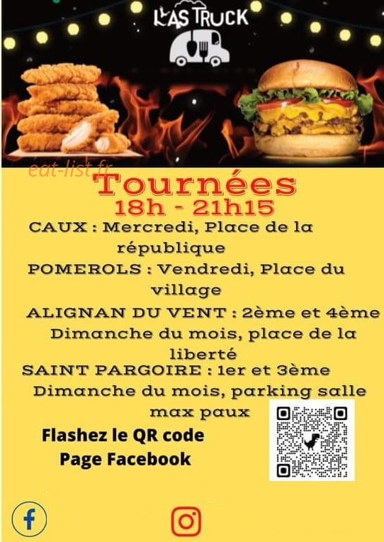 La Guinguette L'As Truck — carte page 1