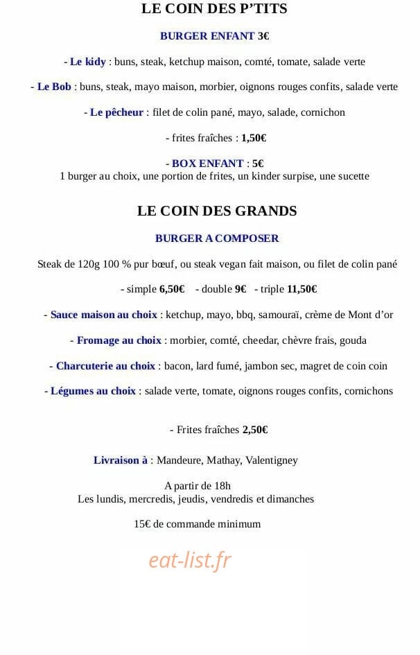 La guinguette vagabonde — carte page 1