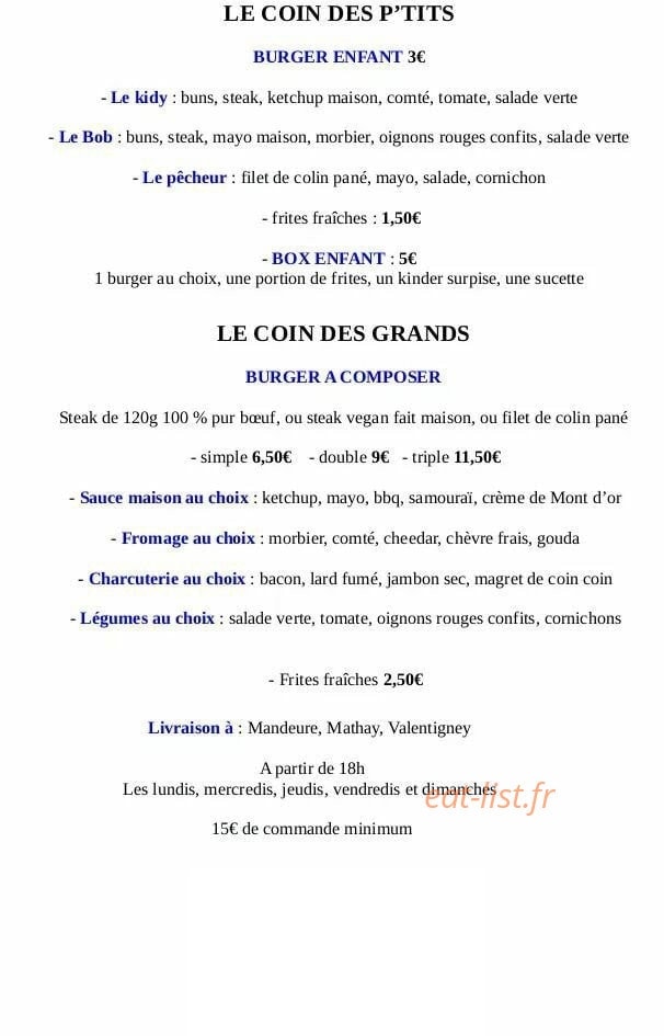 La guinguette vagabonde — carte page 1