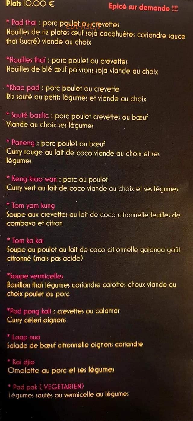 La K'bane thaï — carte page 2
