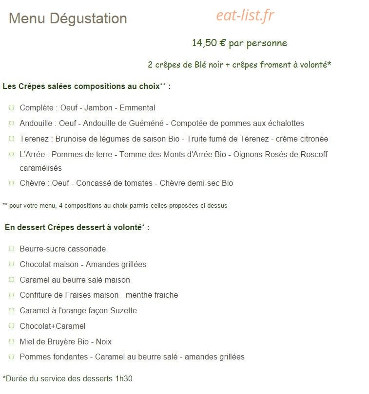 La Karrigell — carte page 3