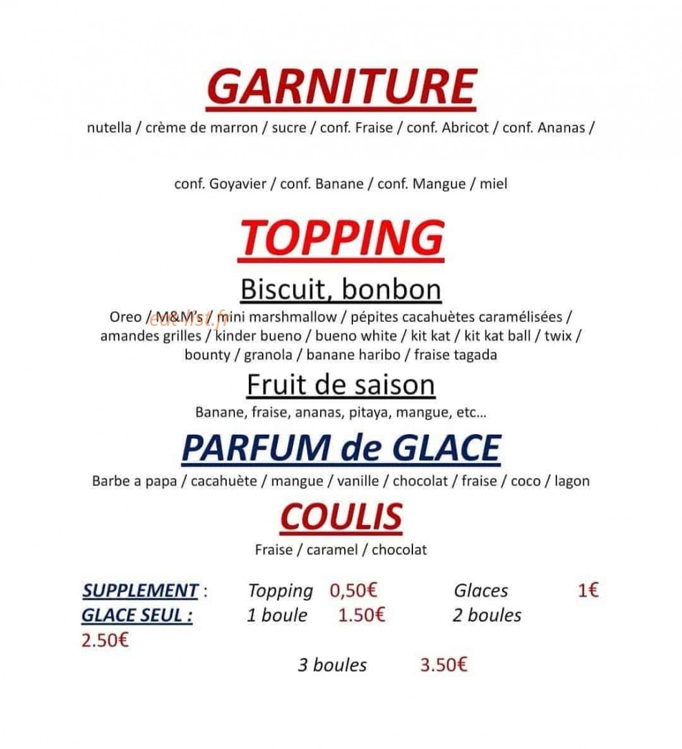 La Kaz Tatoune — carte page 2