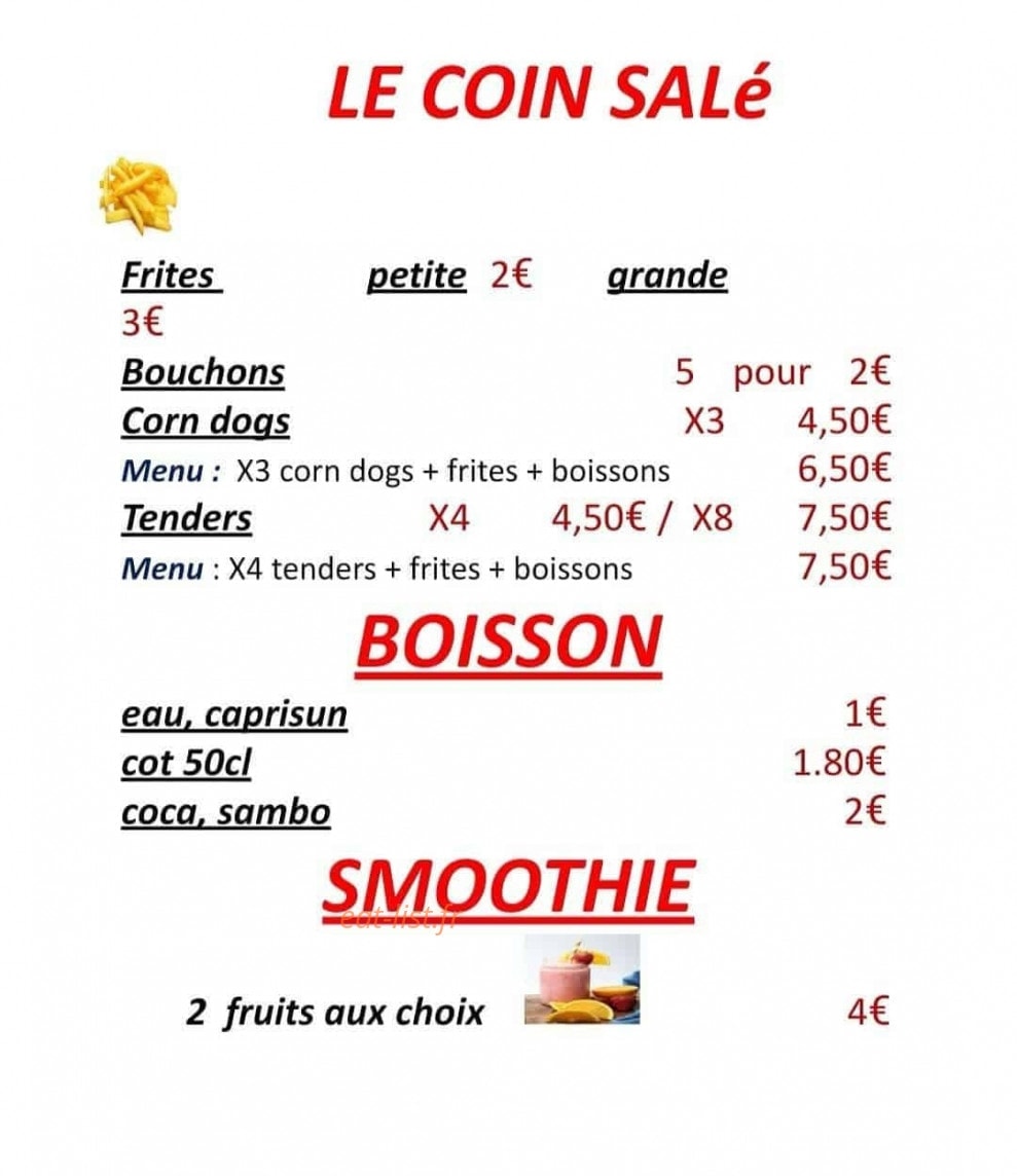 La Kaz Tatoune — carte page 3