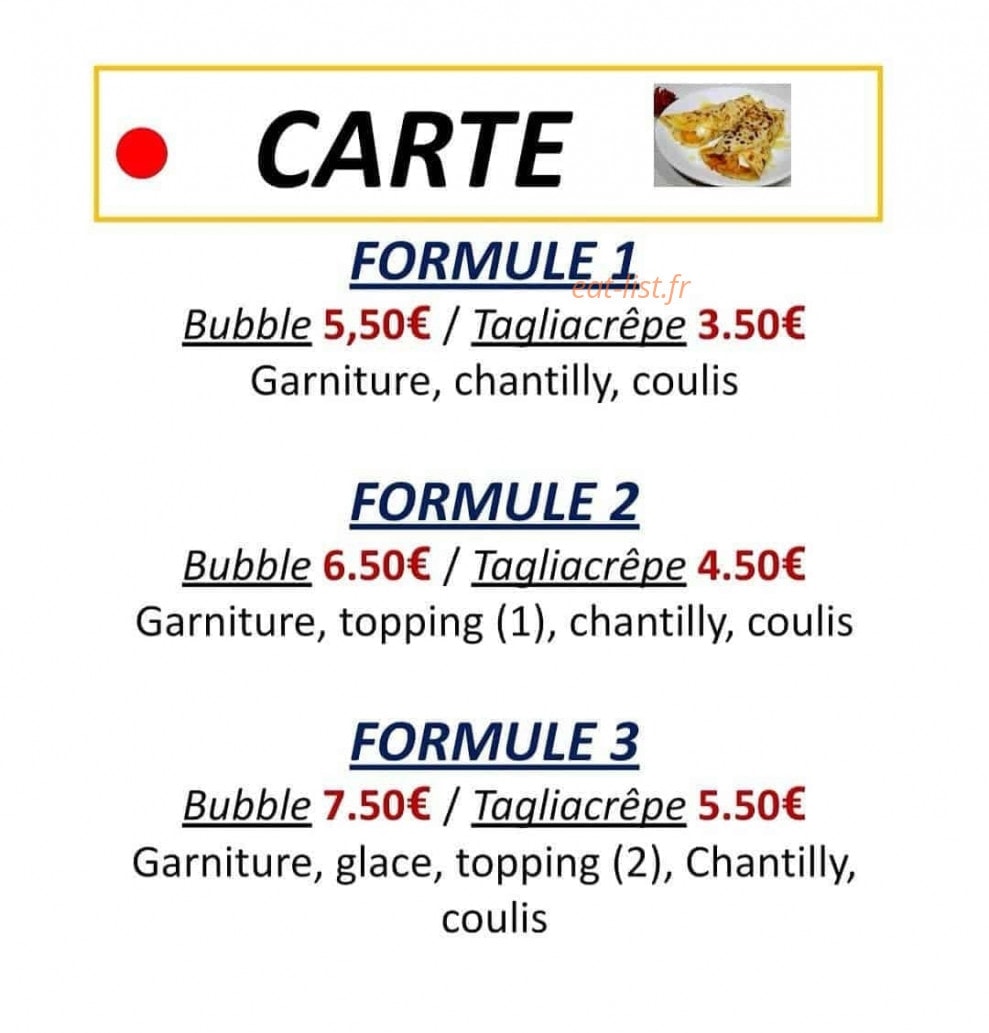 La Kaz Tatoune — carte page 1
