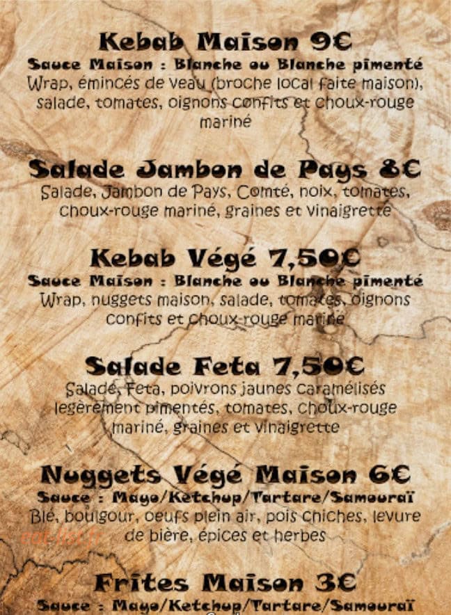 La Loutre — carte page 1