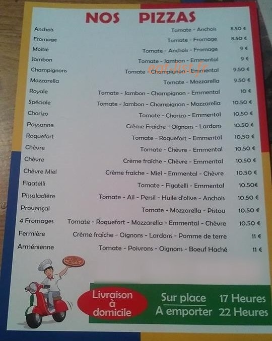 La marjolaine — carte page 1