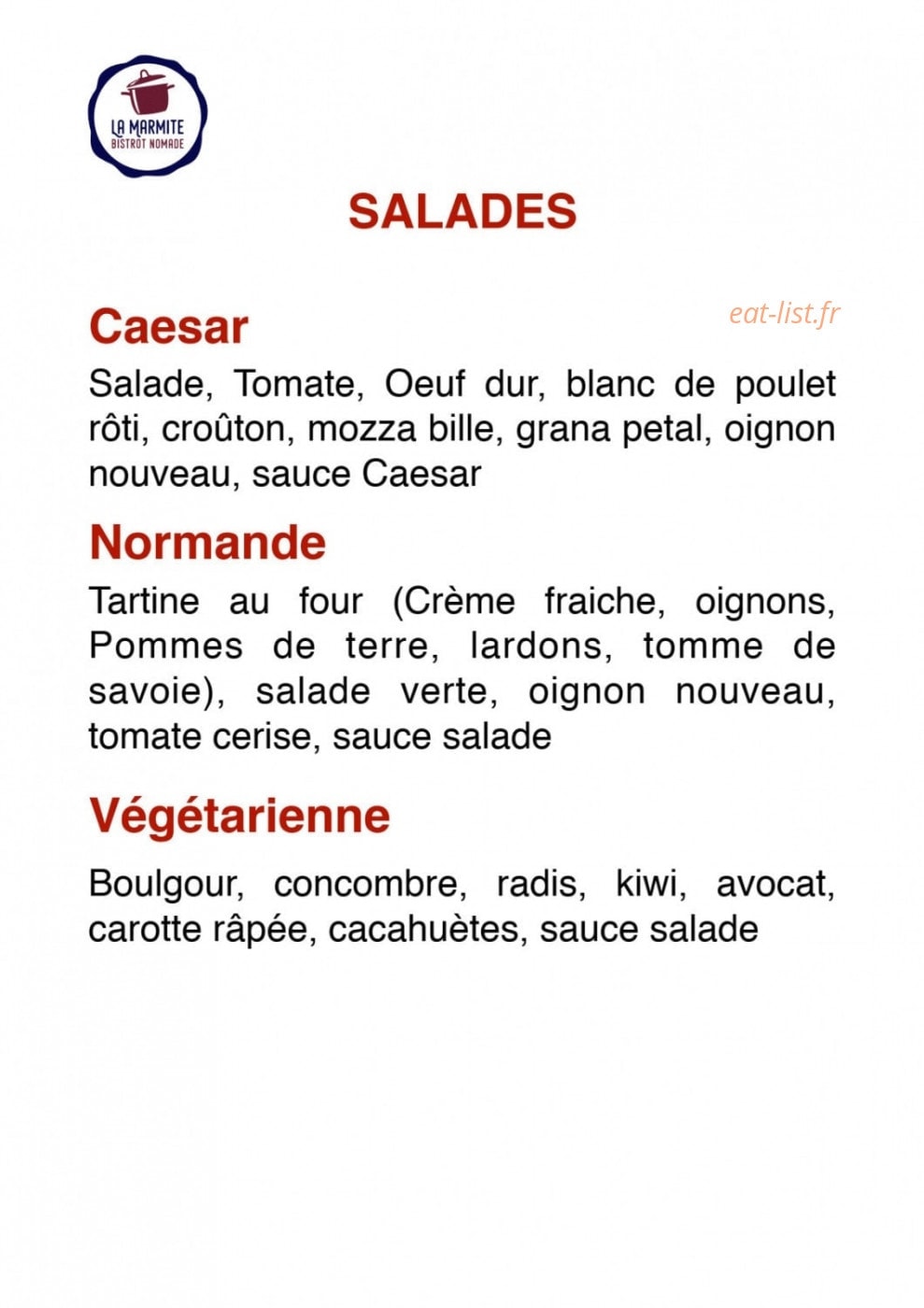 La Marmite Ludo — carte page 3