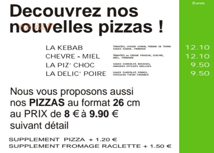 La milanaise — carte page 2