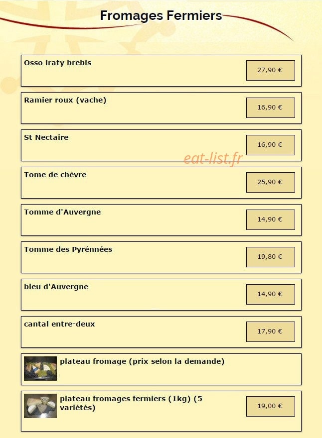 La Padeno — carte page 17