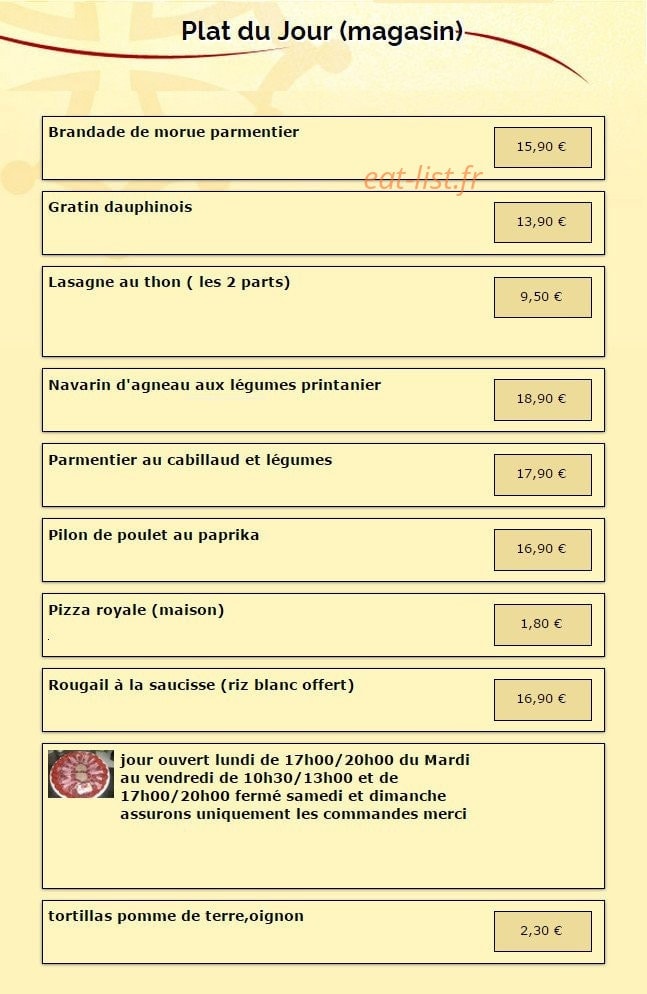 La Padeno — carte page 7