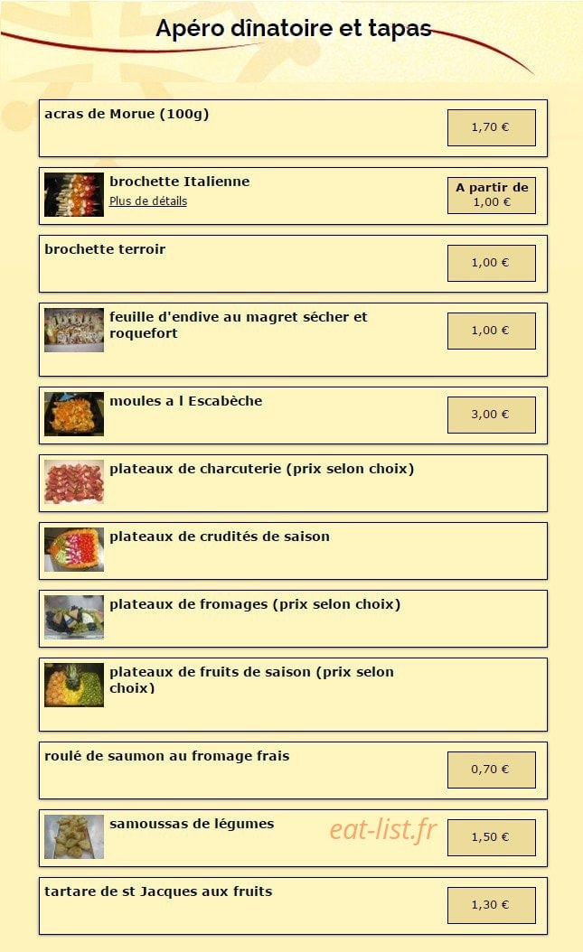 La Padeno — carte page 3
