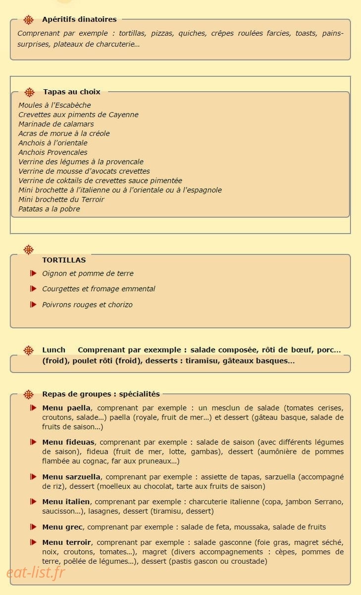La Padeno — carte page 1