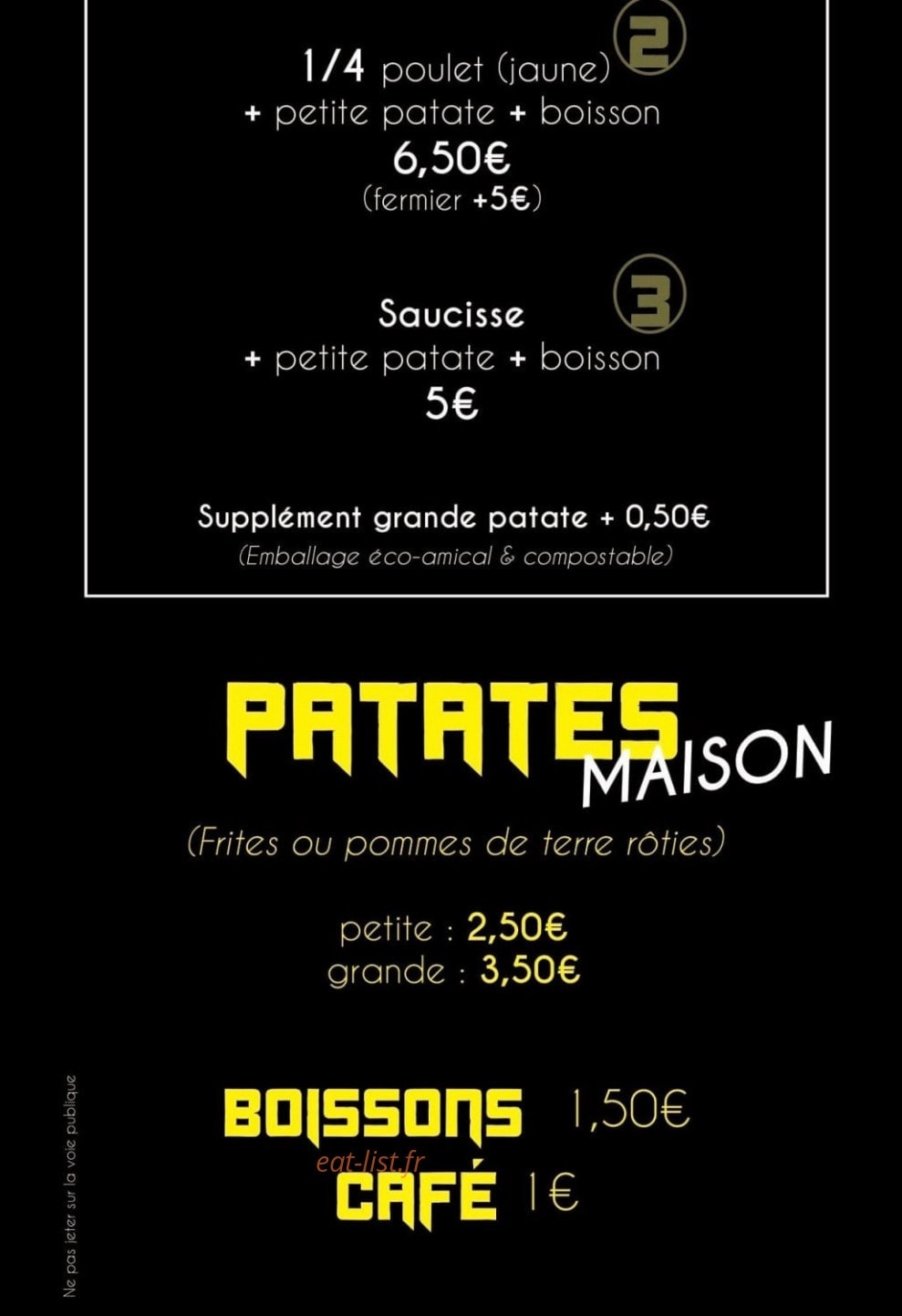 La Pat'mobile — carte page 2