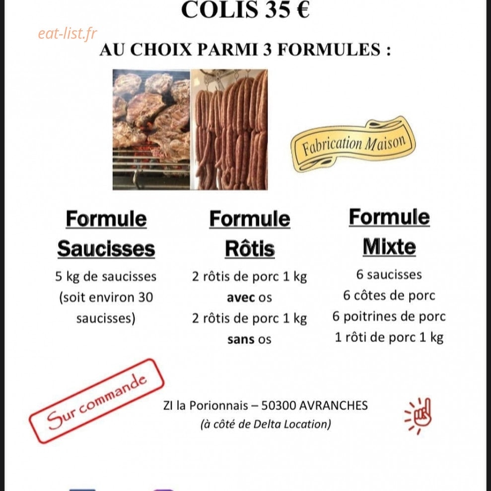 La Pause d’Antoine — carte page 1
