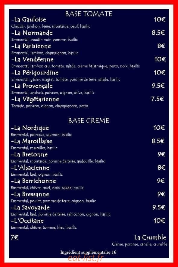 La Pause Gauloise — carte page 1