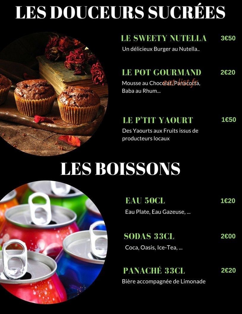 La Pause Pyrénéenne — carte page 4