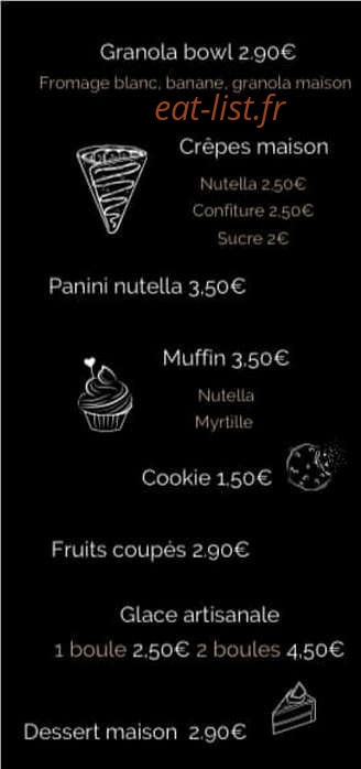 La Pause — carte page 2